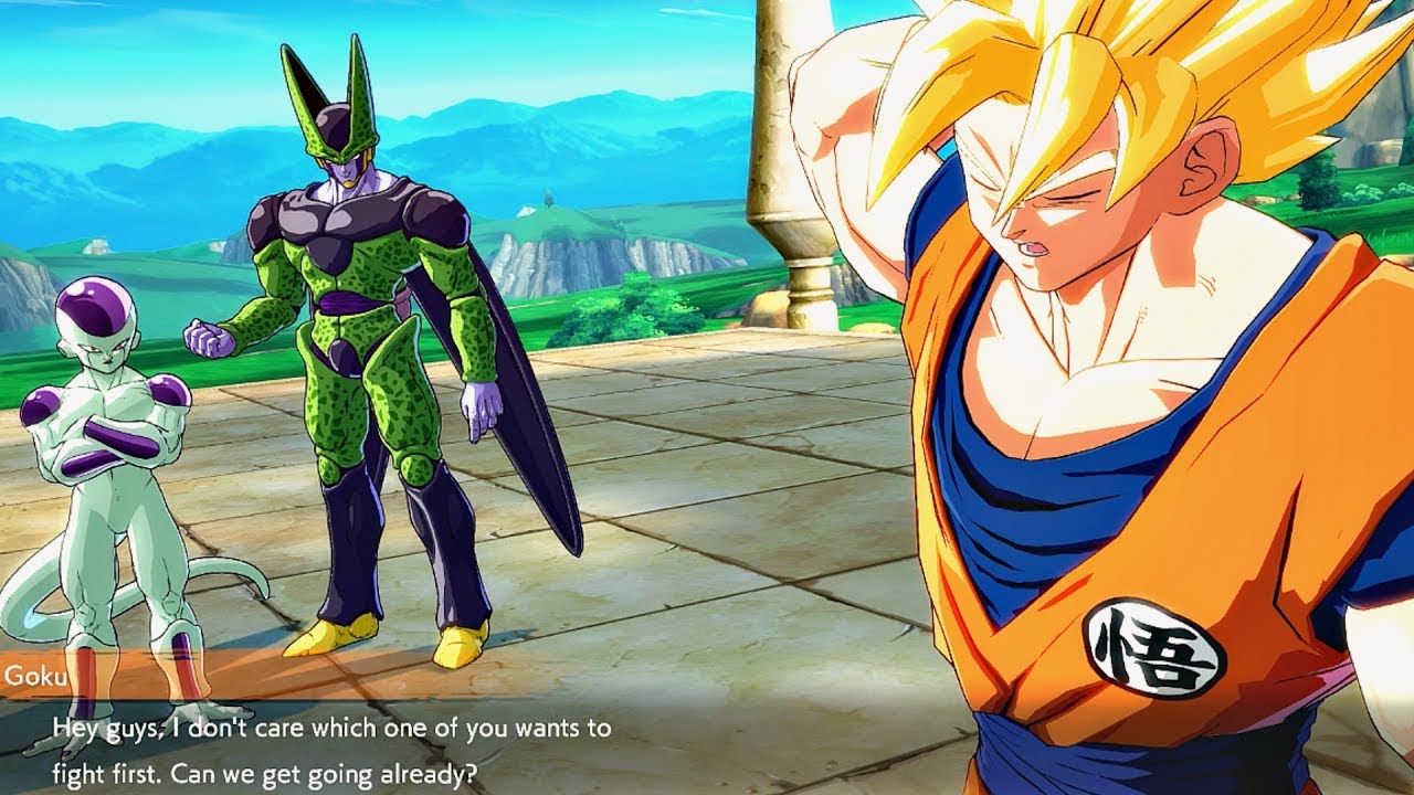 Frieza & Cell Roasting Each Other Scene - Dragon Ball FighterZ