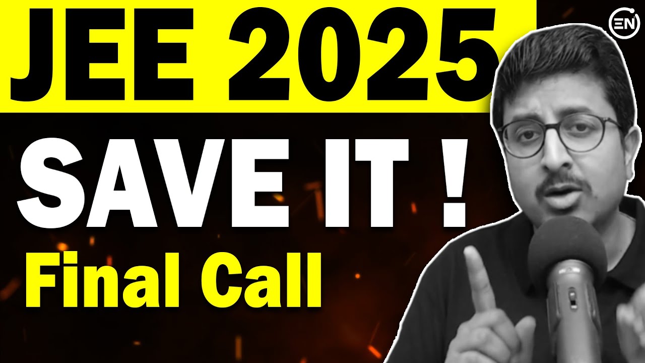 Save your JEE 2025 - Droppers & 12th Appearing | Final Call | Eduniti's Batch Tour