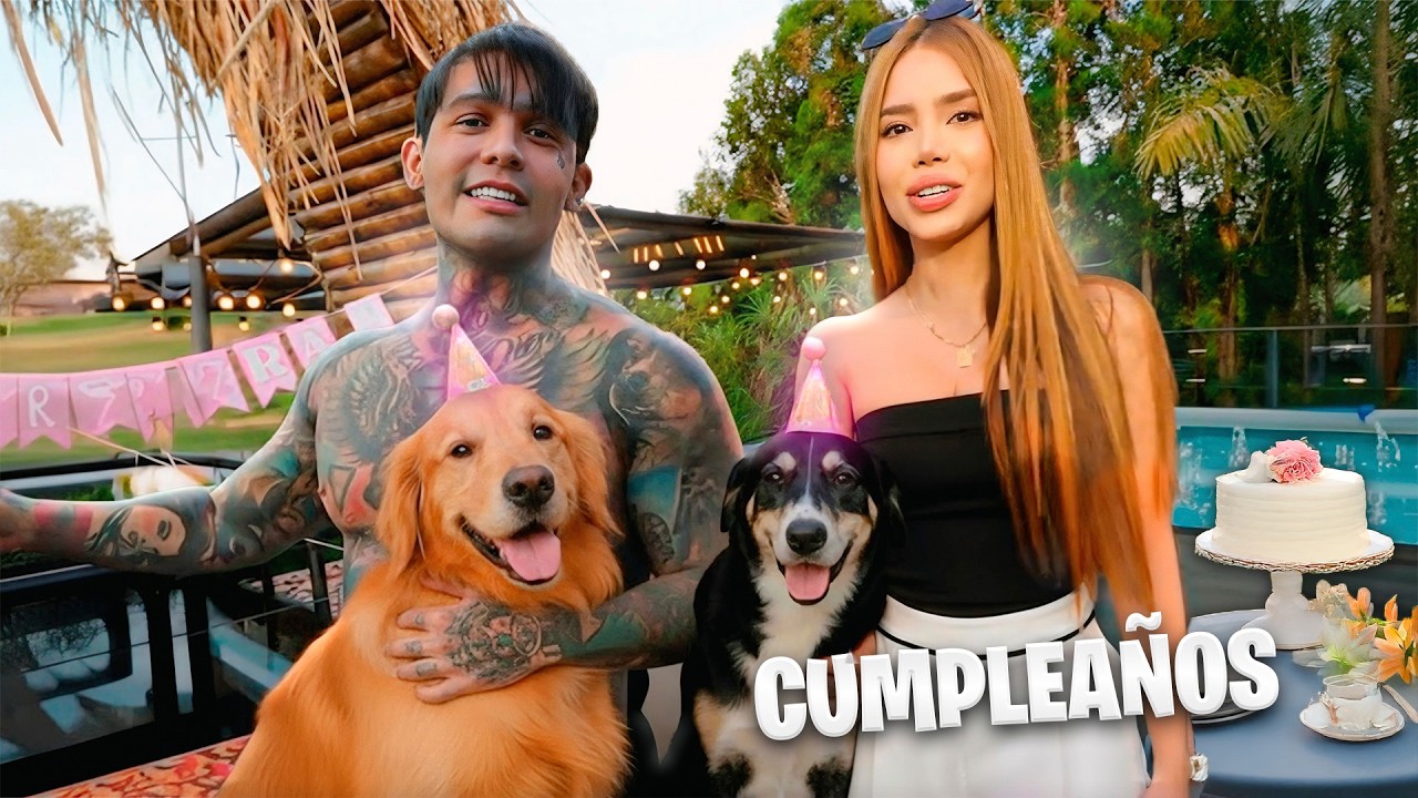 YEFERSON COSSIO LE CELEBRA EL CUMPLEAÑOS A SUS PERROS CON INVITADOS 🥰❤️ | Yeferson Cossio