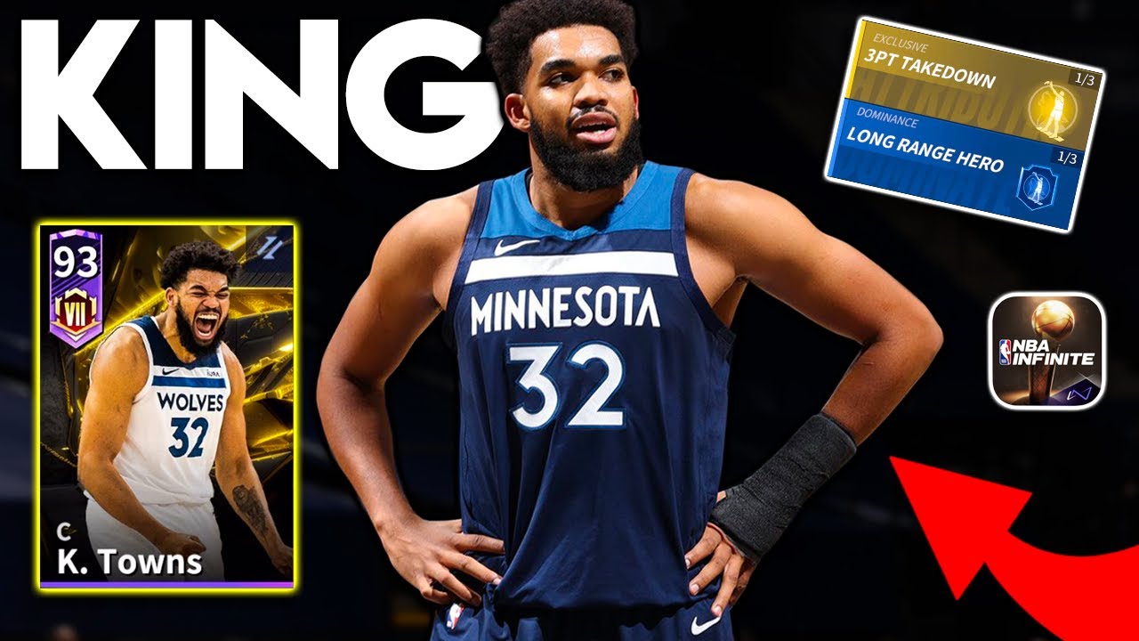 KAT is the KING of NBA Infinite