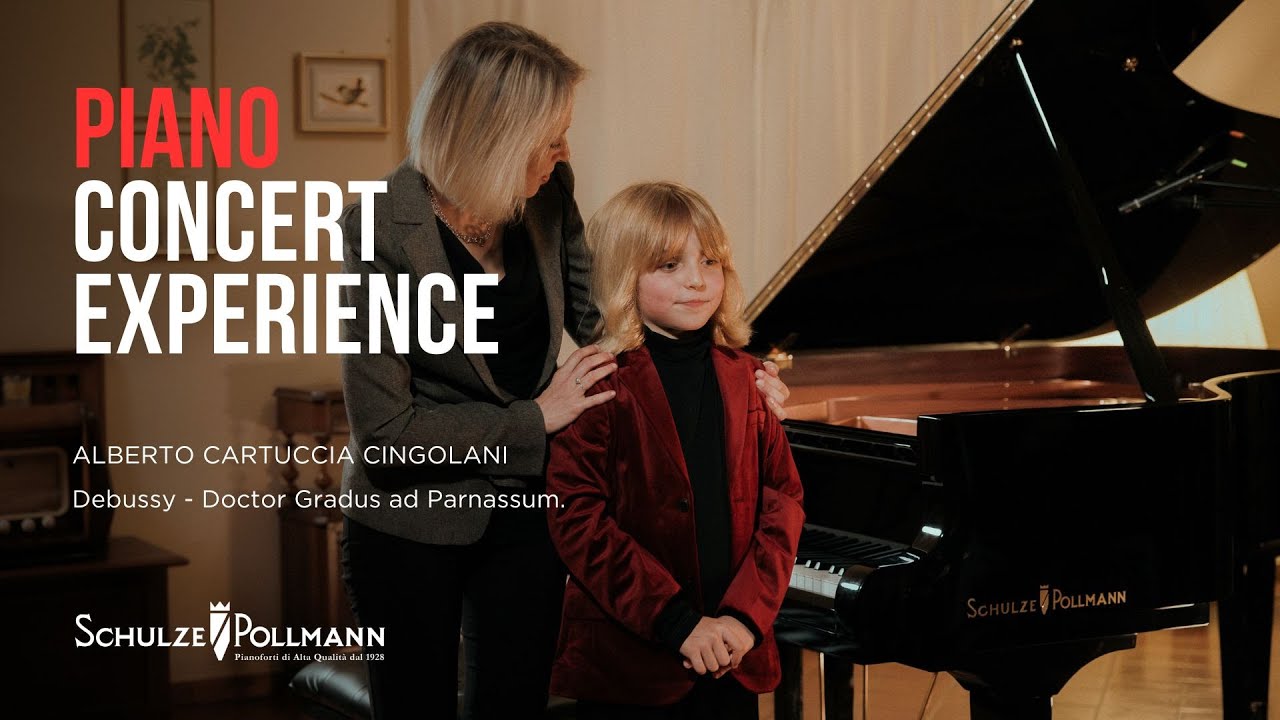 Doctor Gradus ad Parnassum - Debussy - PIANO CONCERT EXPERIENCE con Alberto Cartuccia