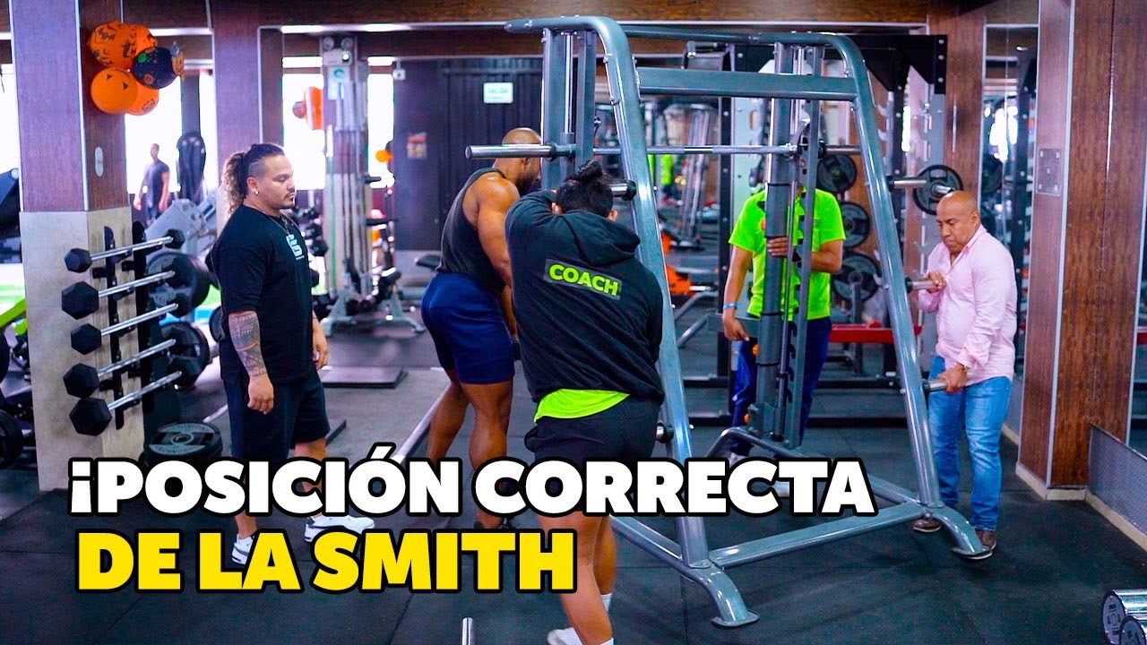¡Posición correcta de la Smith! ✍🏻🏋️‍♂️🤯