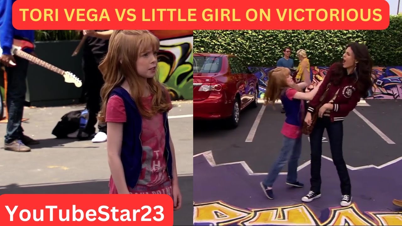 Tori Vega VS Little Girl on Victorious