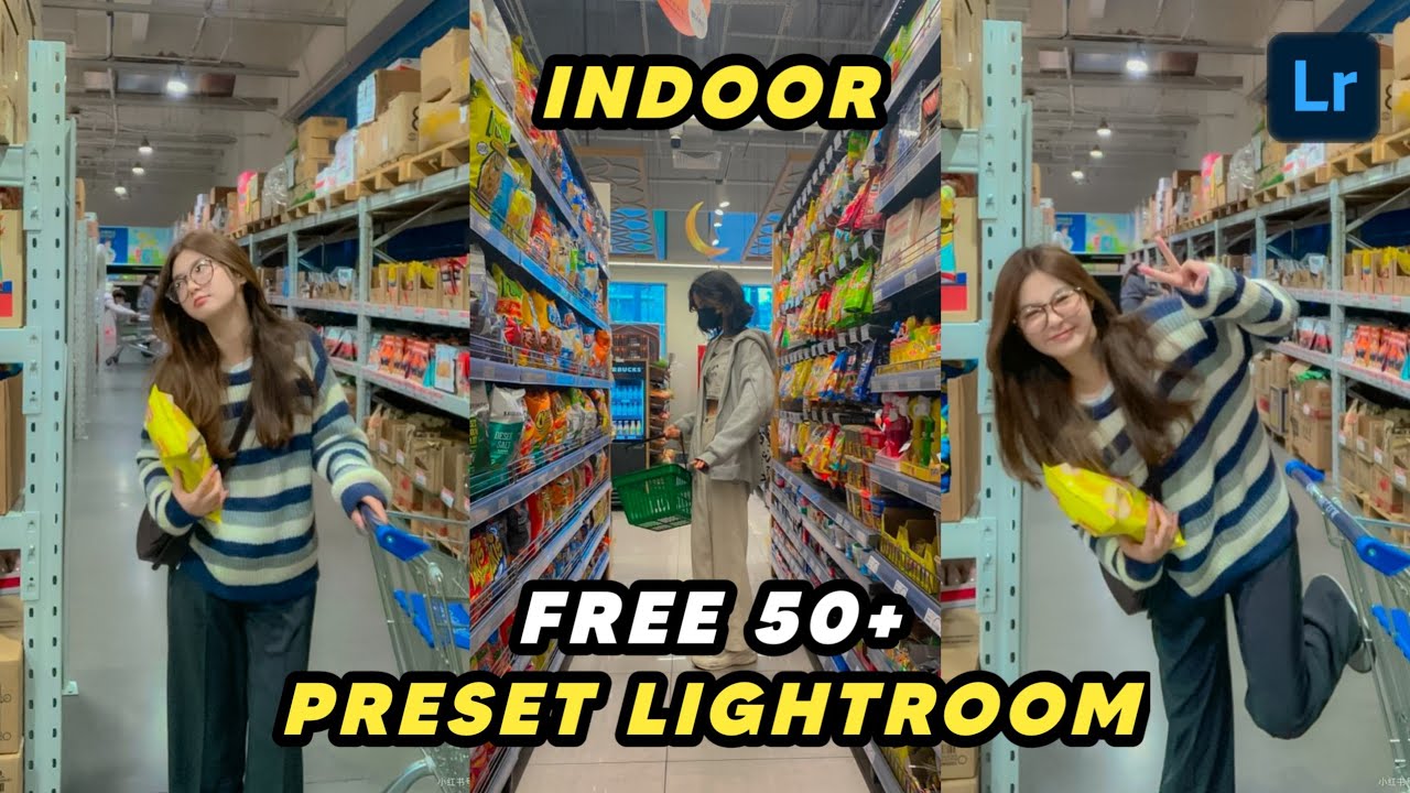FREE 50+ PRESET LIGHTROOM | PRESET INDOOR TERBARU | LIGHTROOM TUTORIAL