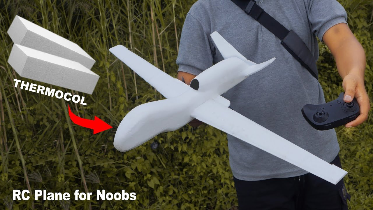 Build Rc plane for noobs | RQ4 global hawk military drone