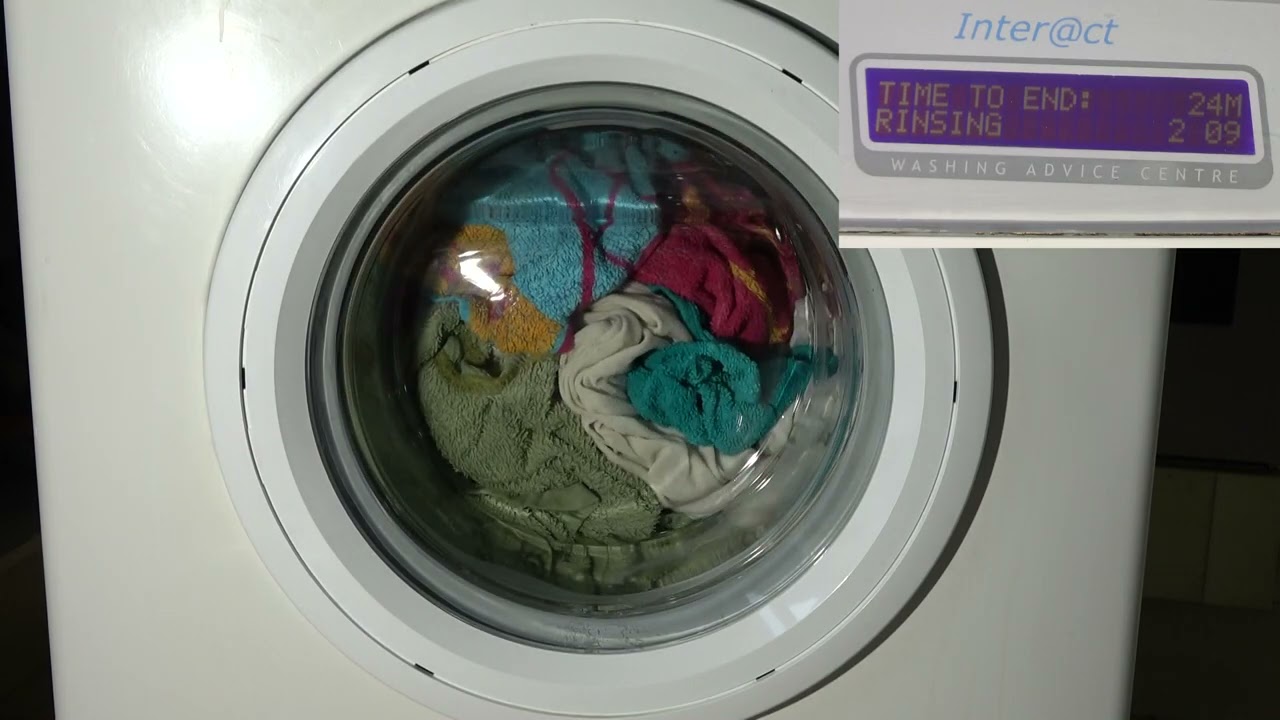 Hoover Six Inter@ct AAA160 - Cotton rinses and spins