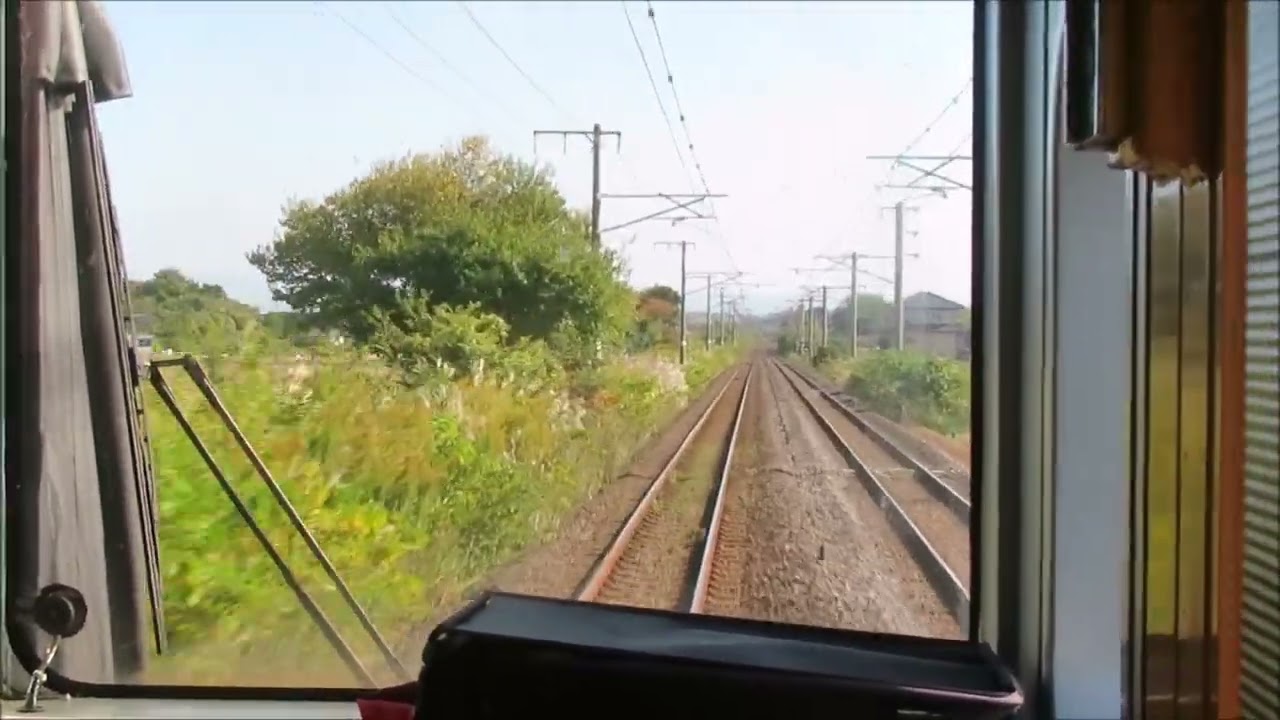 JR九州815系N019　日豊本線　中津⇒大分　前面展望動画