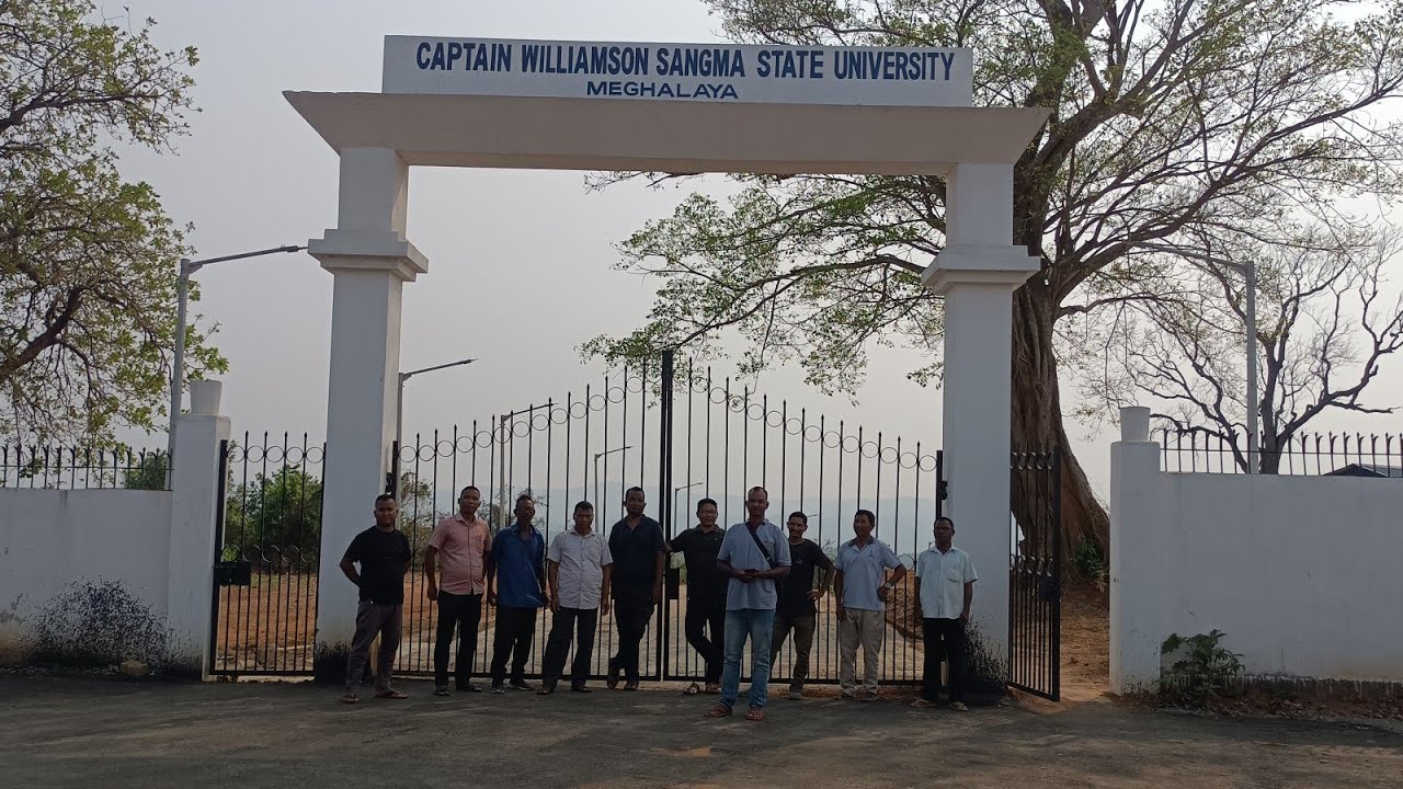 Captain Williamson Sangma Sate University.@tenchisatv944