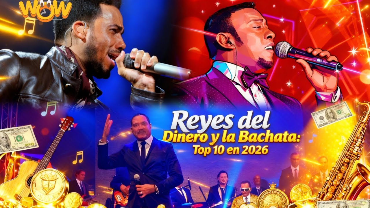  🎶 “Del barrio al millón: los 10 bachateros más ricos de RD”  