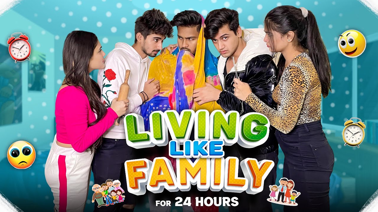 LIVING LIKE FAMILY FOR 24 HOURS 😍 | NITESH PASWAN