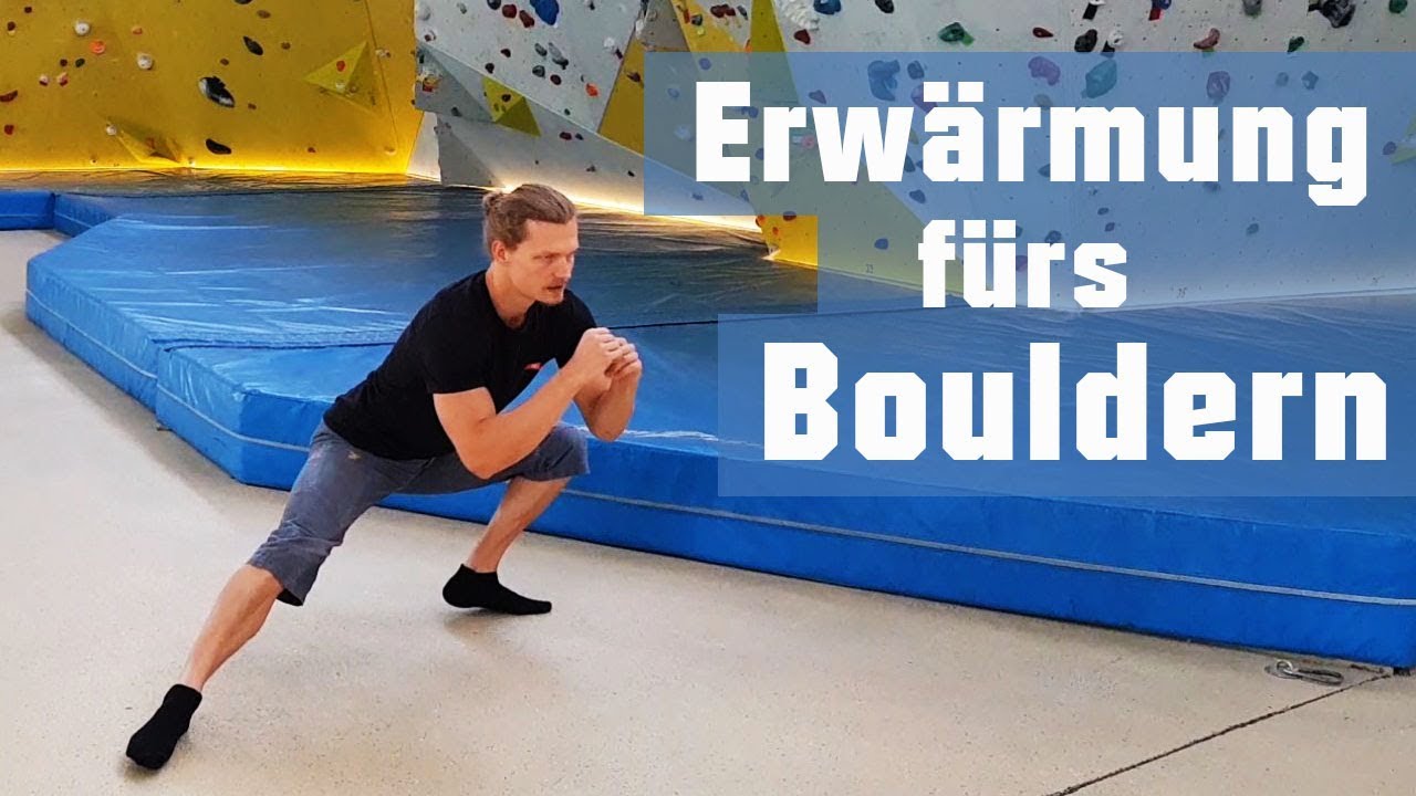 Erwärmung fürs Bouldern: So starte ich mein Training