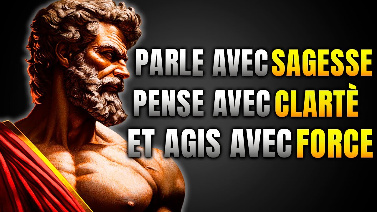 Parle avec BUT, pense CLAIREMENT et agis avec PUISSANCE | STOÏCISME
