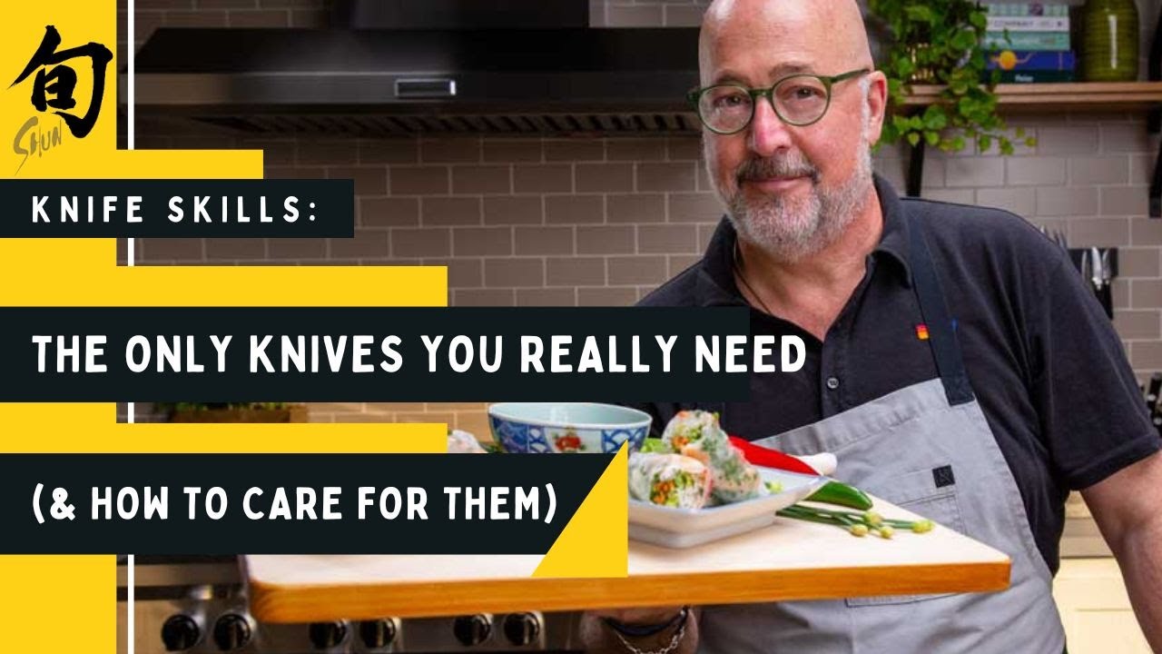 How to Take Care of Your Knives (& the Only 4 Knives You REALLY Need)