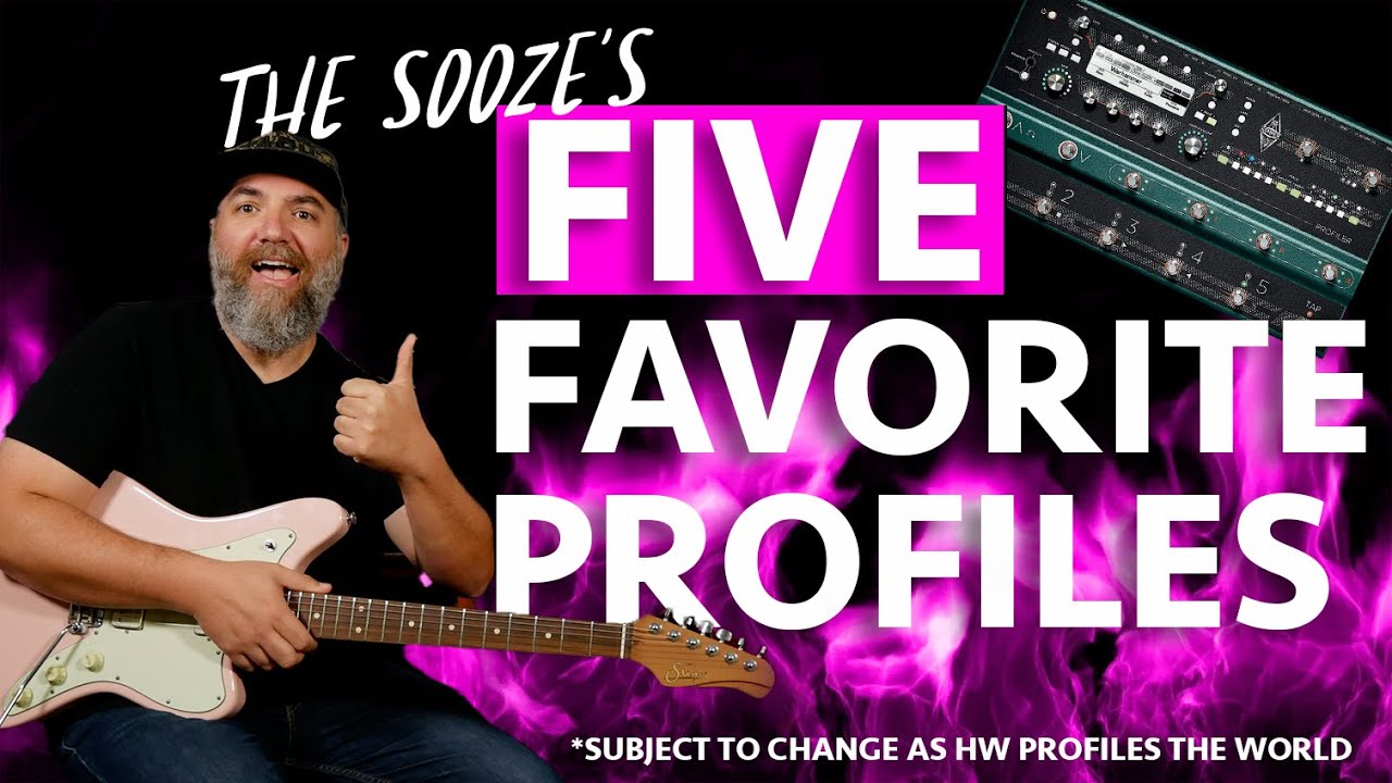 Sooze's 5 Favorite Kemper Profiles