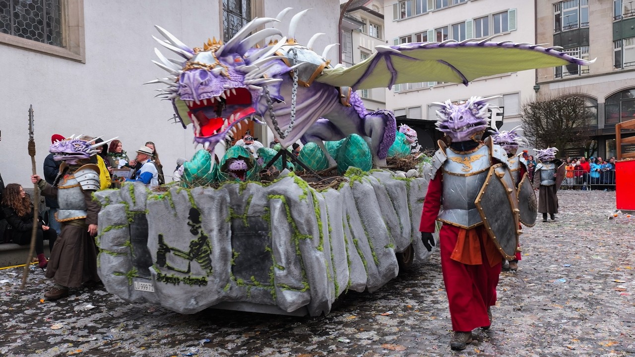 Luzerner Fasnachtsumzug 2026 | Noggeler, Schügumugger, Näbelhüüler, Nostradamus, Blattlüüs, MLG...
