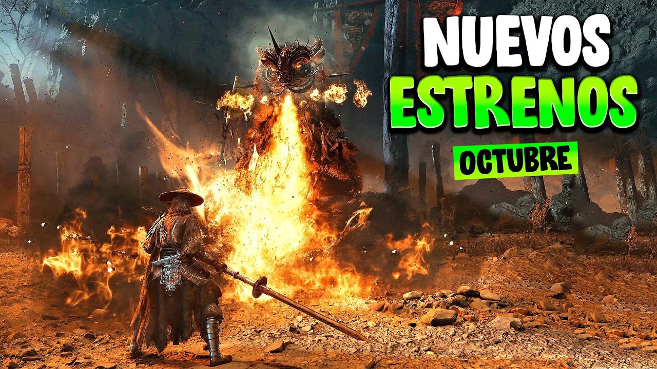 TOP 10 NUEVOS JUEGOS que llegar&aacute;n en OCTUBRE 2026 ✅