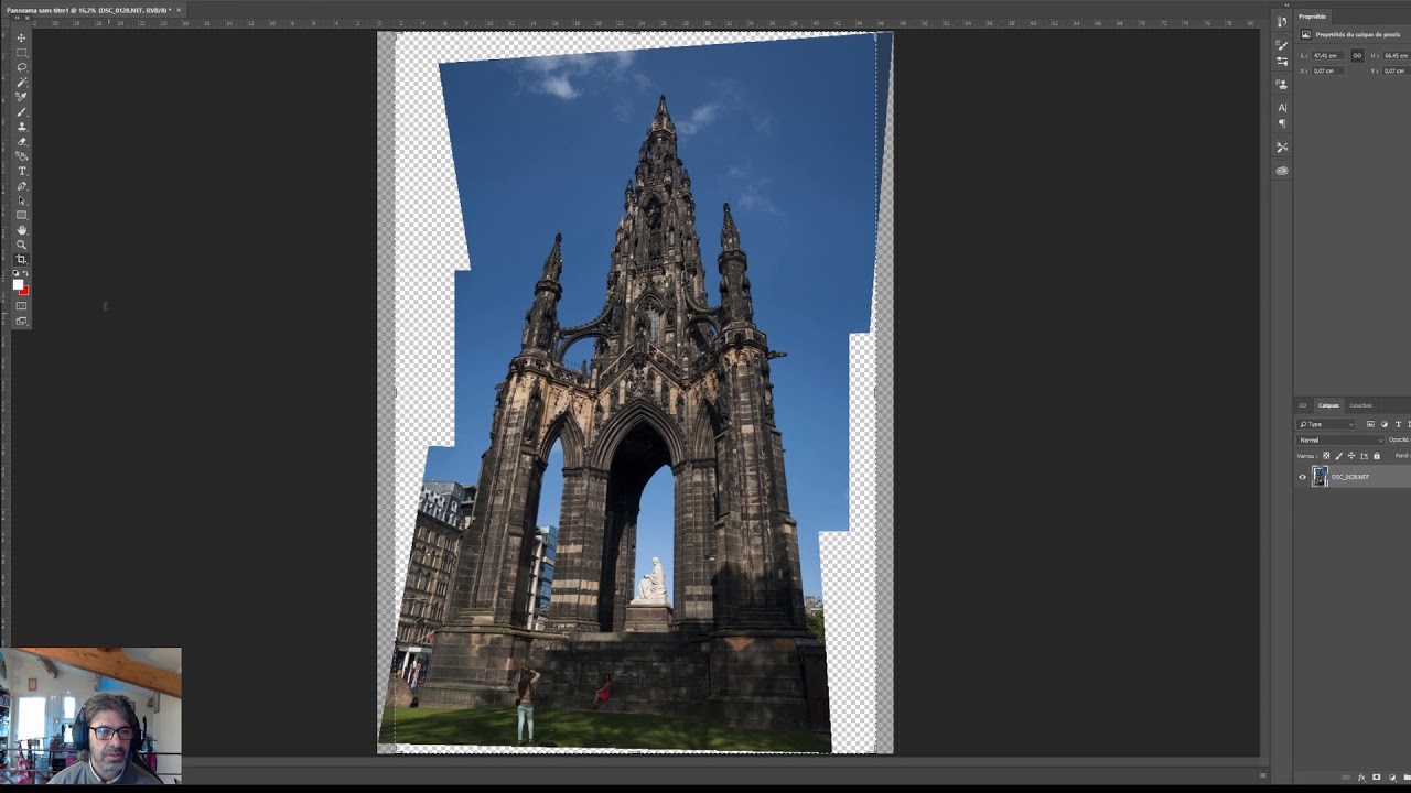 Photomerge sur Photoshop CC