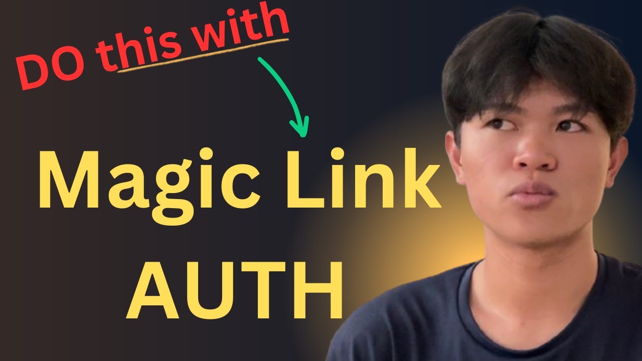DO NOT Forget to do this with Magic Link Auth 🔒