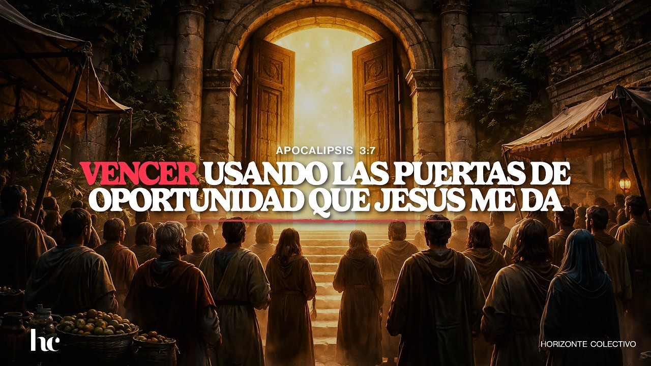 Vencer usando las puertas de oportunidad que Jesús me da / APOCALIPSIS 3:7-13 - Roberto Valencia