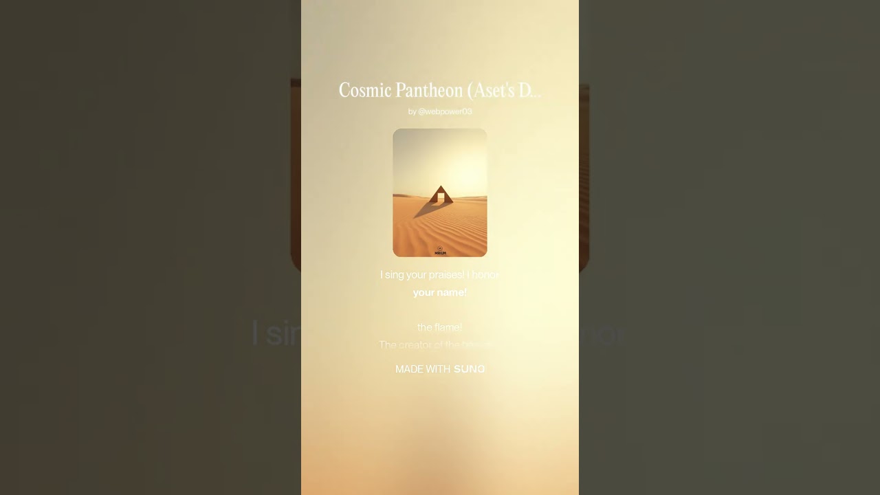 Cosmic Pantheon Aset's Domain