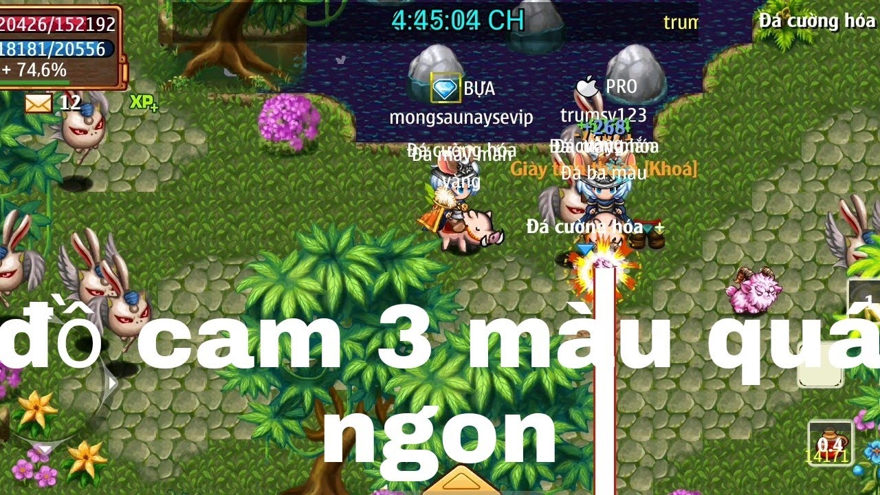 (Hiệp sĩ online) Săn boss d&ecirc; bạc sever kỳ l&acirc;n kiếm đồ cam