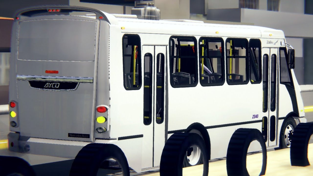 😲💢FABULOSA LIBERACIÓN AYCO ZAFIRO G2 MERCEDES BENZ Z840💯👻🤍 Mods Para Proton Bus Simulator‼️