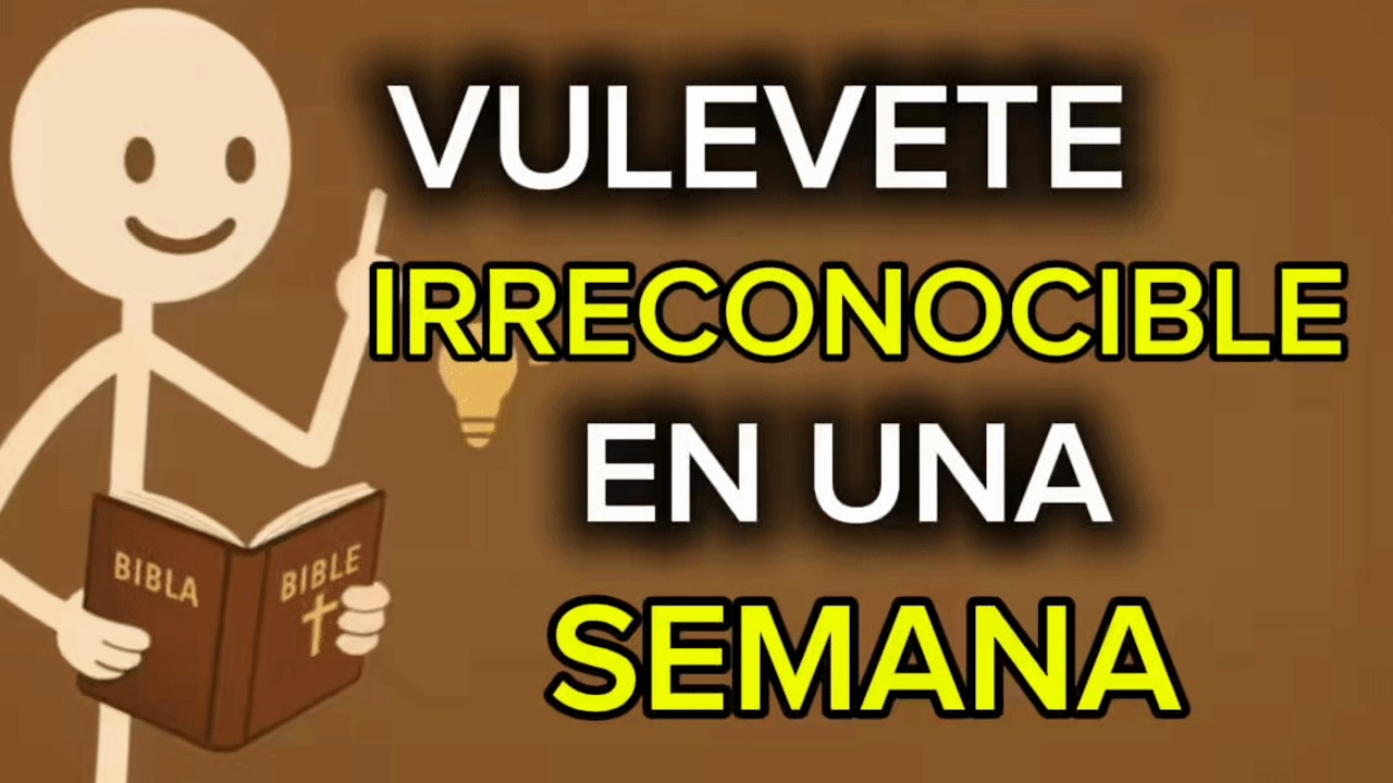 SERÁS IRRECONOCIBLE en solo 1 SEMANA SI HACES ESTO | Romanos 12:2: