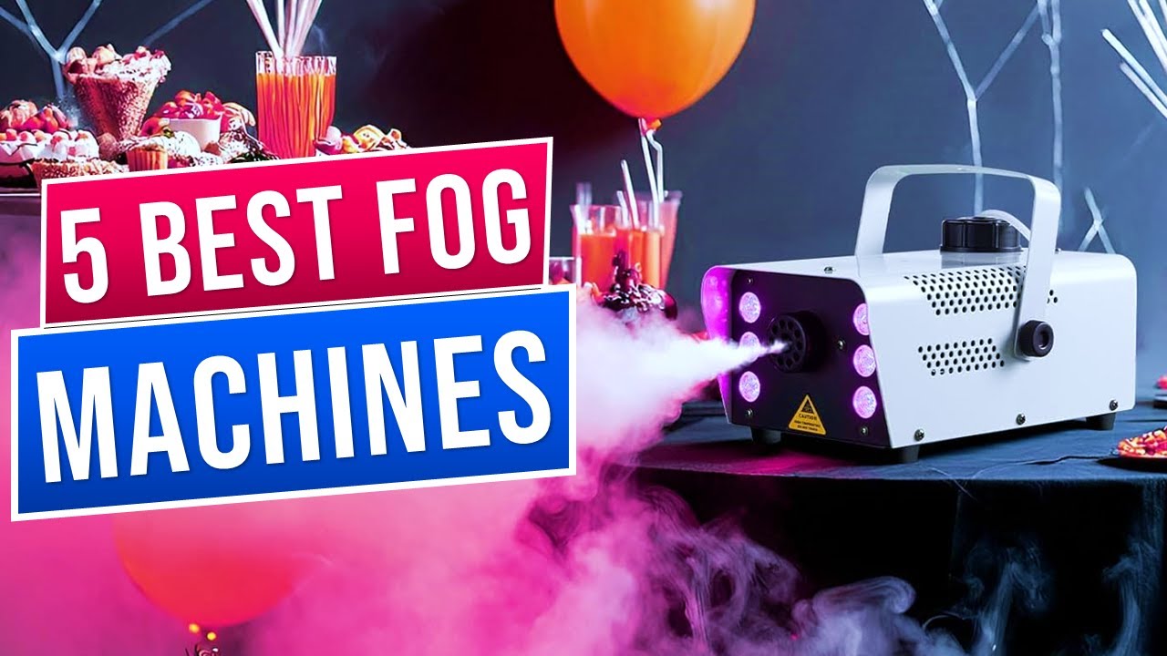 Top 5 Best Fog Machines [2025 Buy Now]