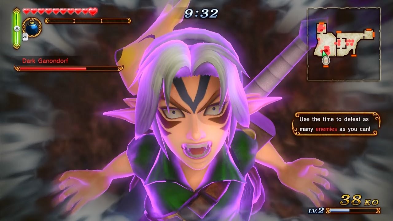 Hyrule Warriors - How fast can Young Link level up with his most 
