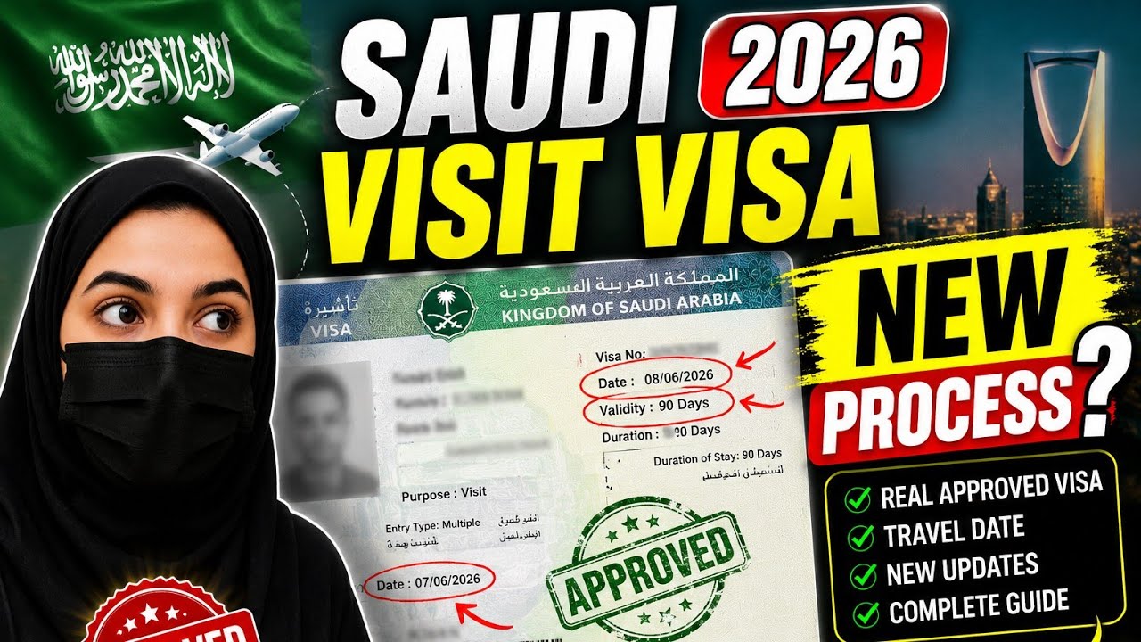 Saudi 🇸🇦 Family Visit Visa 2026 Latest Update | Real Approved Visa Sample | New Process Explained