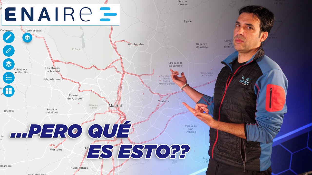 NUEVAS RESTRICCIONES de ADIF en el mapa de ENAIRE