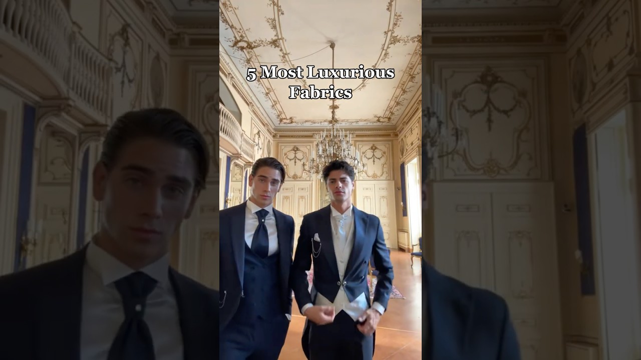 Most Luxurious Fabrics For Men Clothing! #fabrics #oldmoney #luxury #elegance #classy #fashion