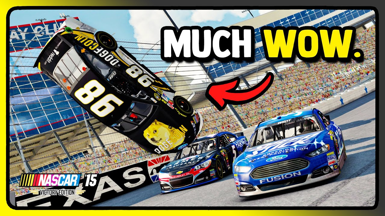 NASCAR &lsquo;15 Career Mode Crash Physics Are NEXT LEVEL