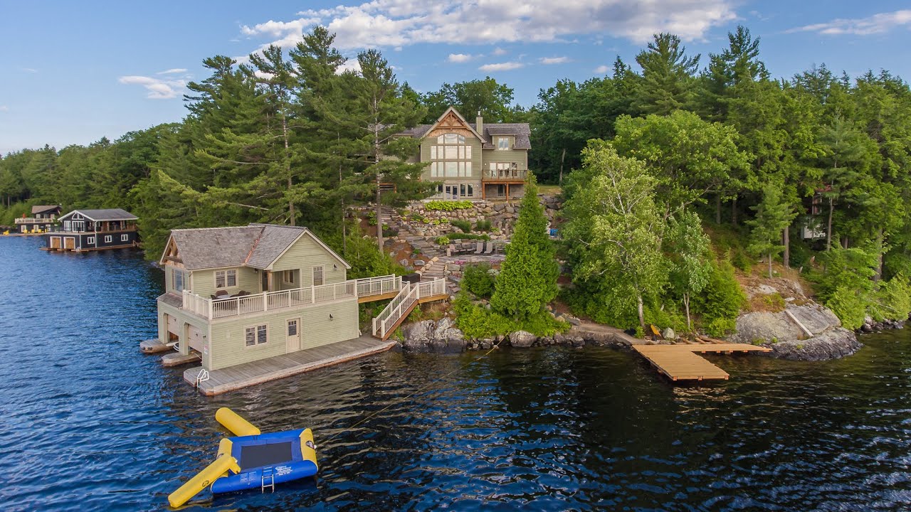 Acton Island Family Getaway On Lake Muskoka Video Tour