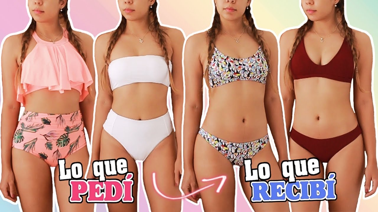 HAUL TRAJES DE BAÑO: LO QUE PEDÍ VS LO QUE RECIBÍ - ROSEGAL♡│Mirianny