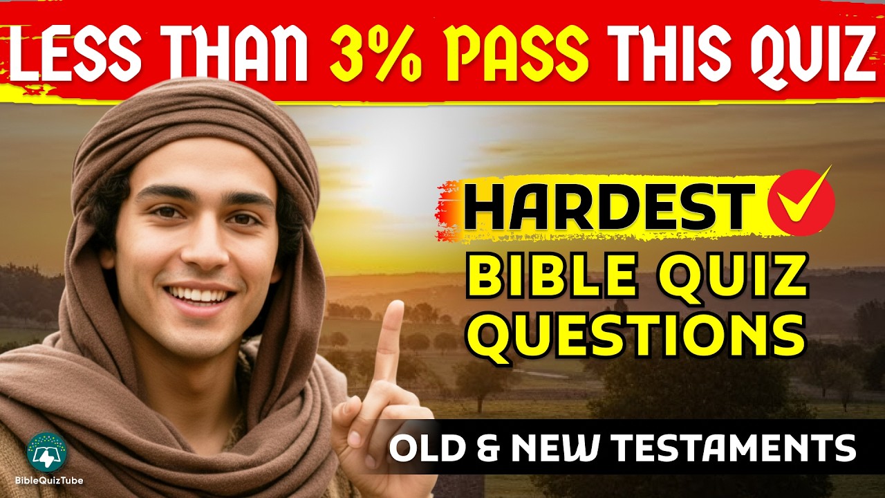 25 Bible Questions That Expose The Gap In Your Bible Knowledge | Bible Quiz Tube
