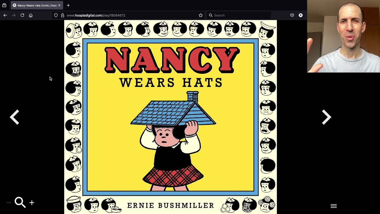 NANCY WEARS HATS by Ernie Bushmiller ►► Book Review