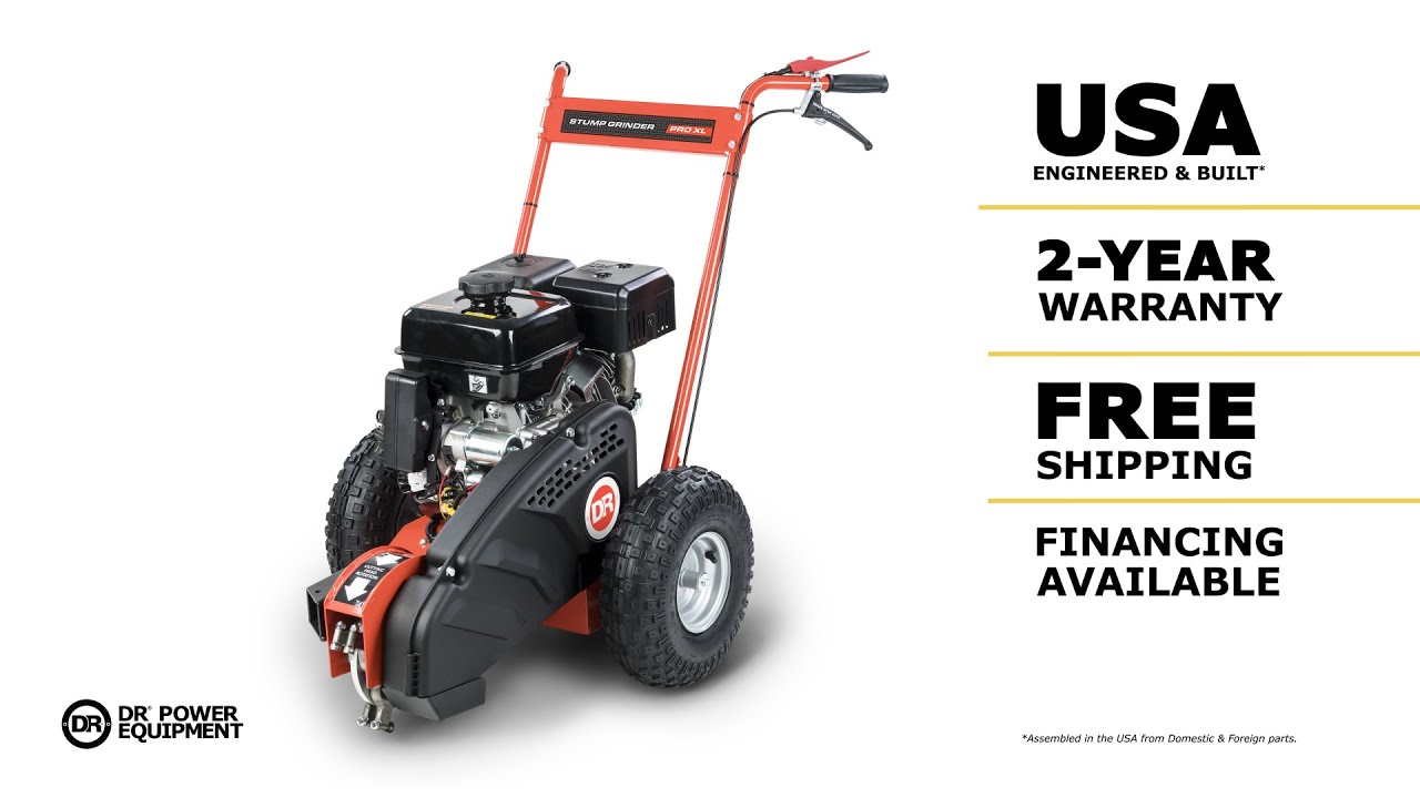 - DR Power Stump Grinders Product Detail Overview