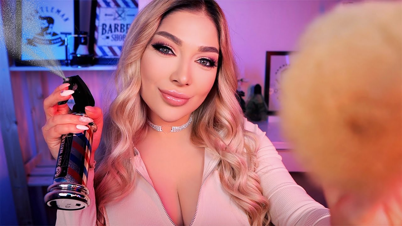 ASMR Inappropriate Barber Shop FOR MEN 👀💈 Beard Shave, Haircut, Pampering and Personal Attention