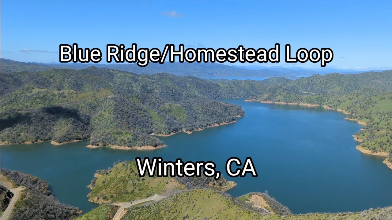 Hiking the Homestead Blue Ridge trail at Lake Berryessa