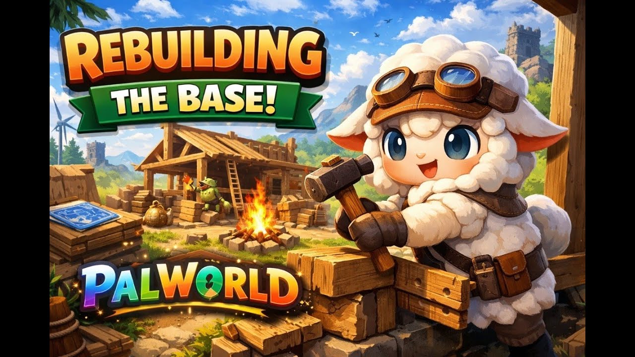 Palworld Gameplay LIVE | Rebuilding Our Base