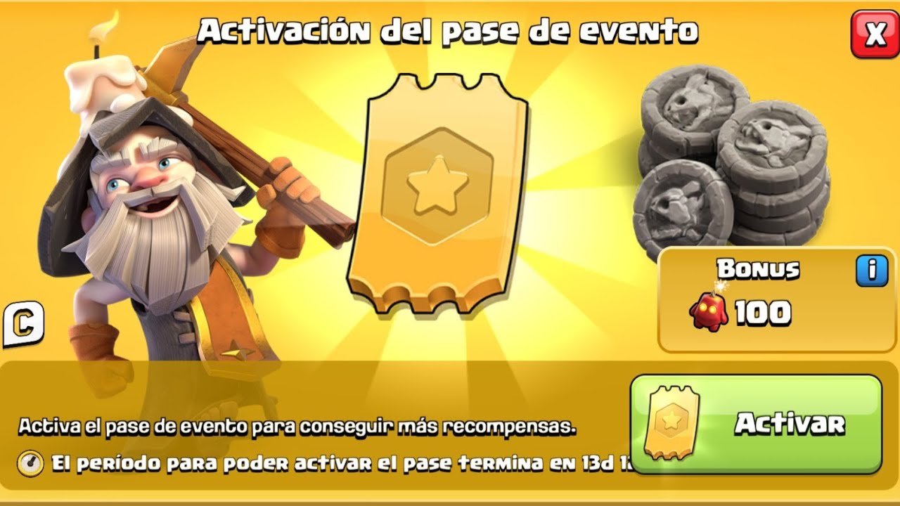COMPRAMOS EL PASE DEL EVENTO DENTRO DE  CLAN OF CLAN😱😱 Y TAMBIEN VIENE UN AYUDATE EN LA ACTULIZACION