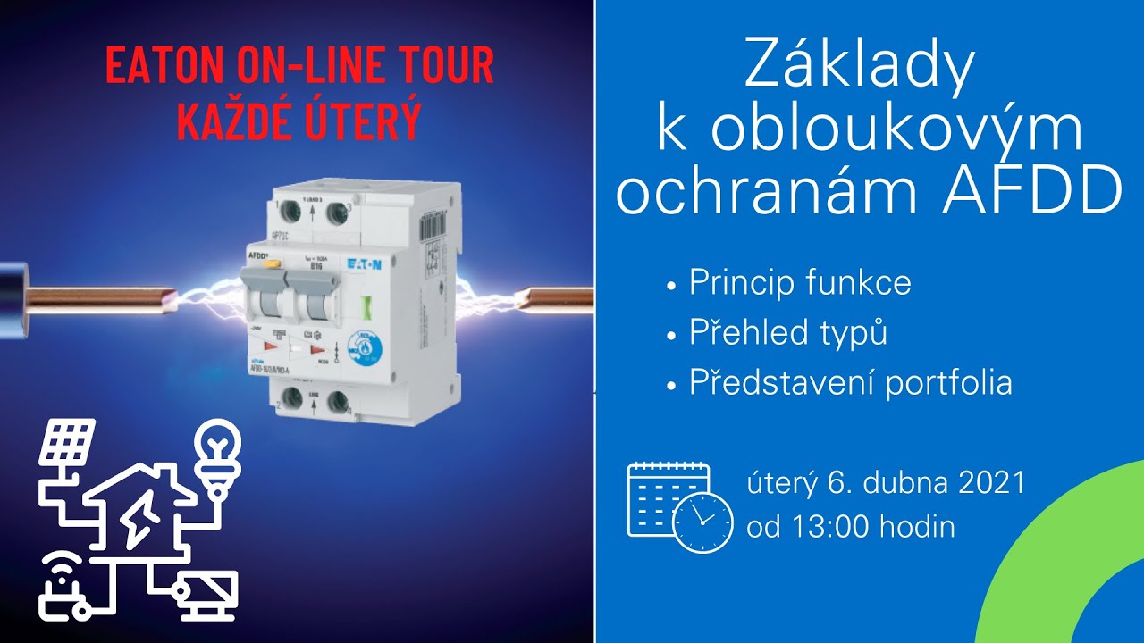 Základy k obloukovým ochranám (AFDD)