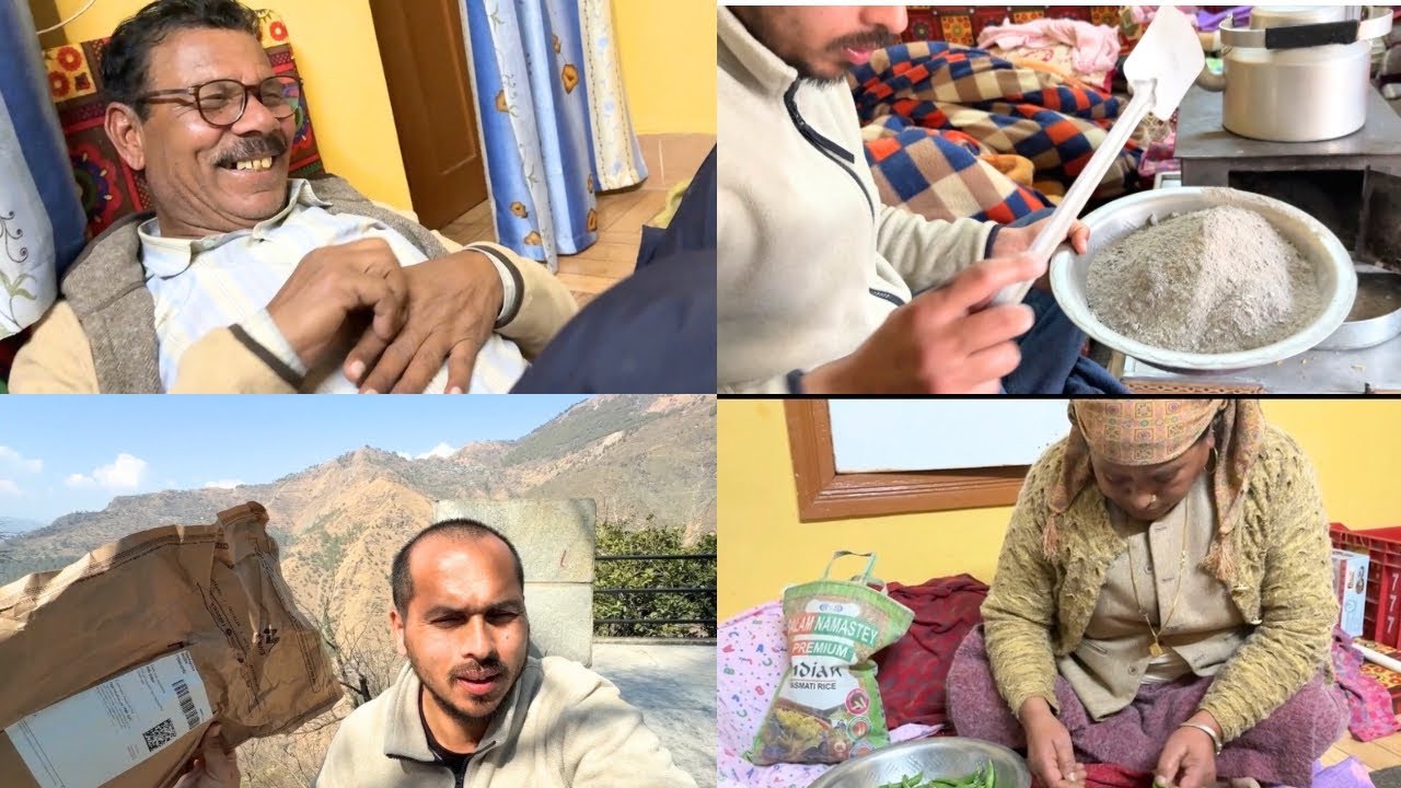 Myntra से जो Order किया था वह आज मुझे मिल गया और आज तंदूर भी साफ़ किया 😁॥ Pahadi Village Life Vlog 