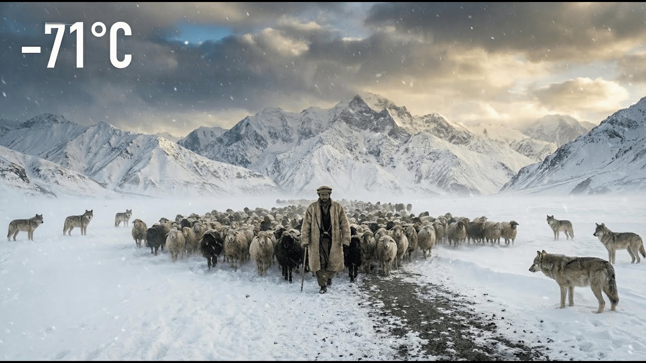 Surviving Afghanistan's Brutal Winter | Shepherd's Daily Life in the Mountains
