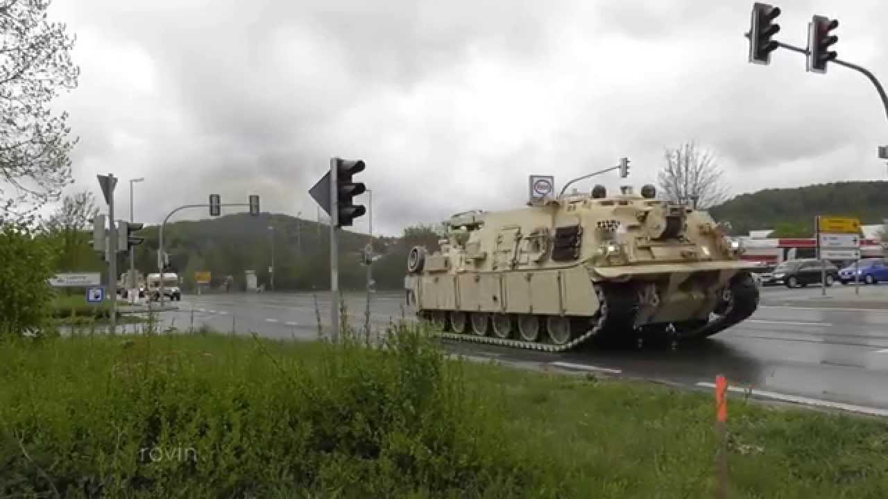 2015 Exerice Combined Resolve IV - JMRC Hohenfels - M88 Hercules, M1 Abrams, M2 Bradley,