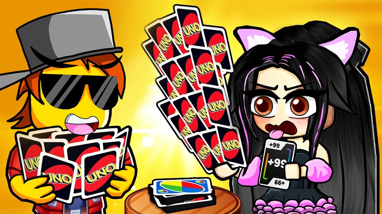 99 CARTAS?! ROBLOX UNO / LOCOFFICIAL MODO EXTREMO 😭🃏 EL JUEGO ROMPE AMISTADES 😡