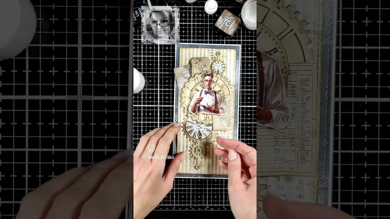 Masculine card tutorial #cardtutorial #cardmaking #cardmakingideas