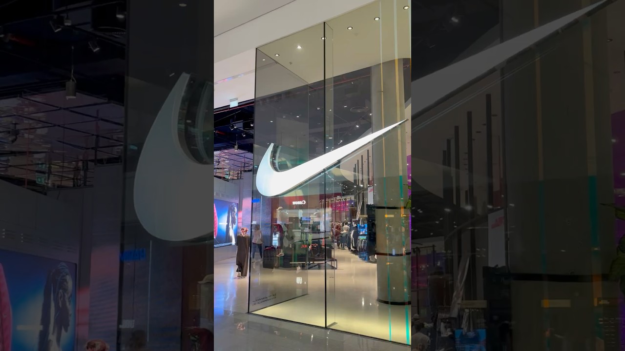 Nike Mind 001 Stand Inside Nike Store Dubai Mall