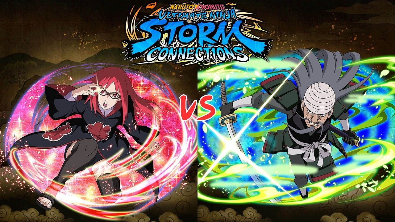[Naruto Storm Connections] Karin Tag Team vs Mifune Tag Team(Random Match)